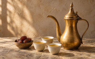 Wie wird arabischer Kaffee mit Kardamom zubereitet?