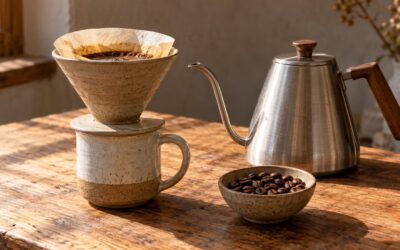Wie machst du Kaffee mit dem Handfilter?